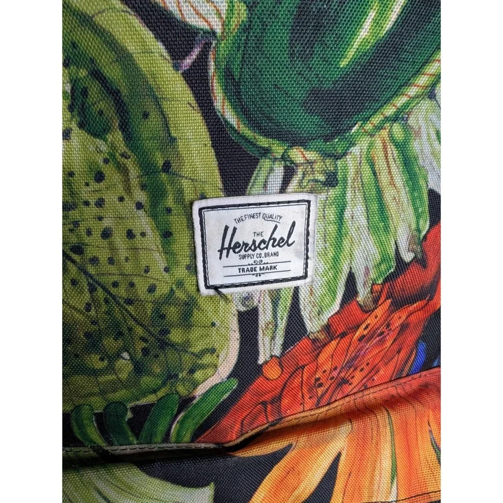 Herschel Nova Sprout Diaper Bag Backpack with Changing Pad Watercolor Tropical